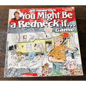 Jeff Foxworthy's You Might Be a Redneck If Board Game - GREAT - COMPLETE